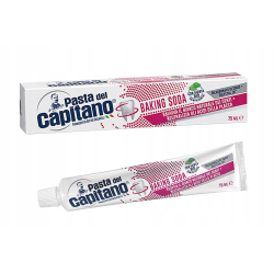 Pasta do zębów wybielająca bez fluoru Baking Soda Pasta del Capitano100ml
